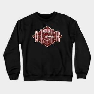 VECCHIO ULTRAS by Wanking Class heroes! (burgundi and white edition) Crewneck Sweatshirt